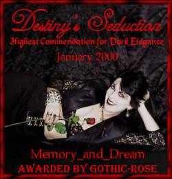 Dark Elegance Award - January 2000